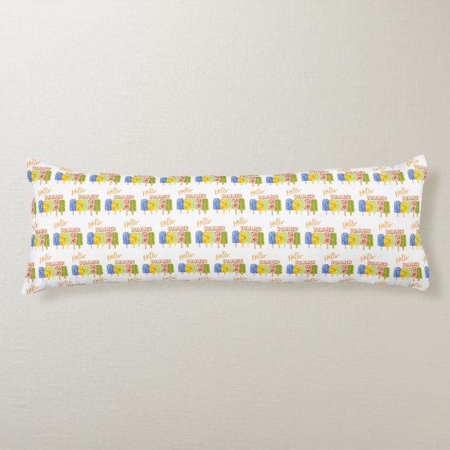 hello summer ice cream body pillow (Front)