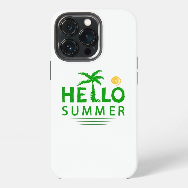 Hello Summer iPhone Case (Back)