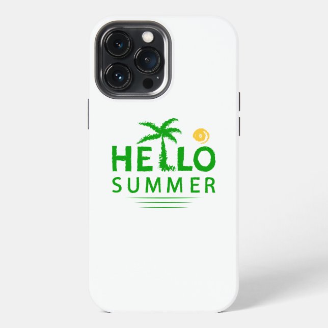 Hello Summer iPhone Case (Back)
