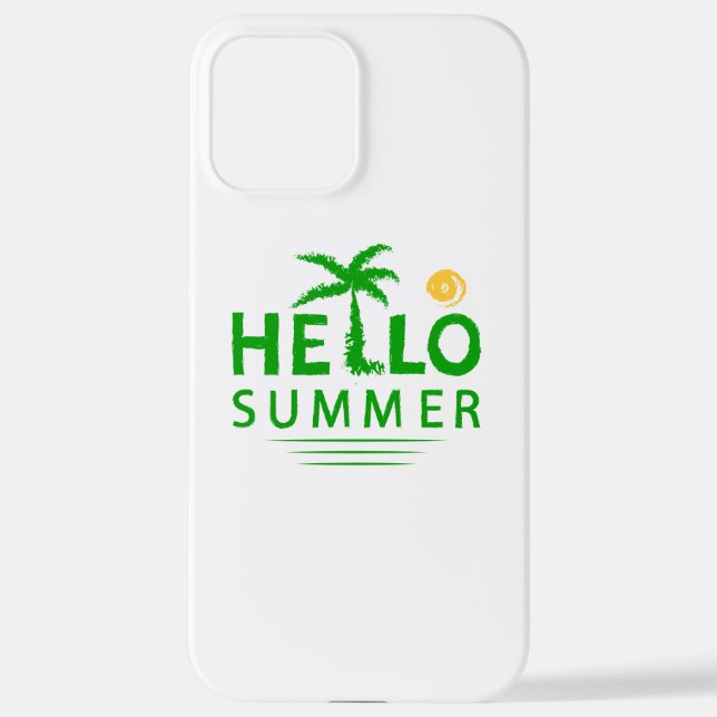 Hello Summer iPhone Case (Back)