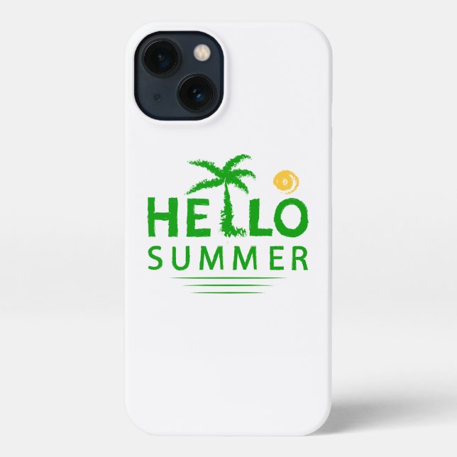 Hello Summer iPhone Case (Back)
