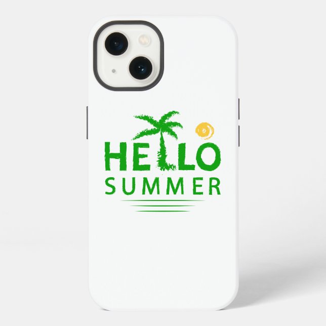 Hello Summer iPhone Case (Back)
