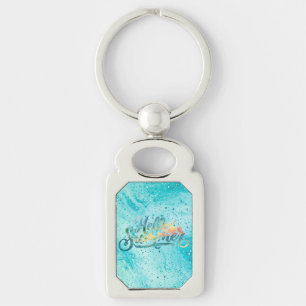 Hello Summer Keychain