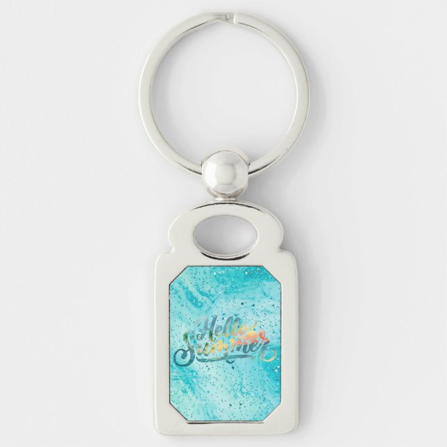 Hello Summer Keychain (Front)