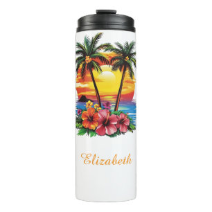 Hello Summer kids Drinks Child  Thermal Tumbler