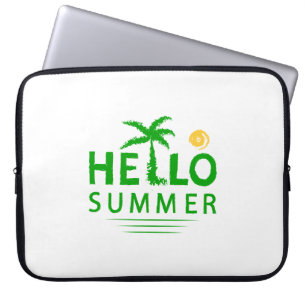 Hello Summer Laptop Sleeve