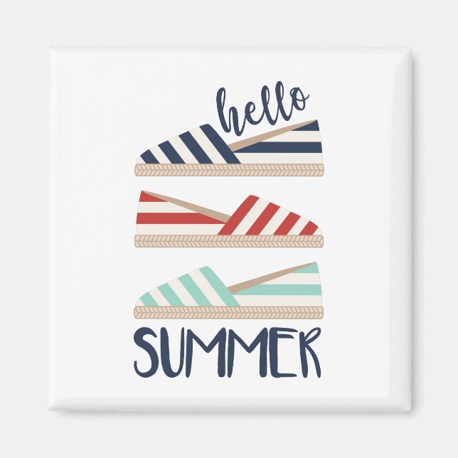 Hello Summer Magnet (Front)