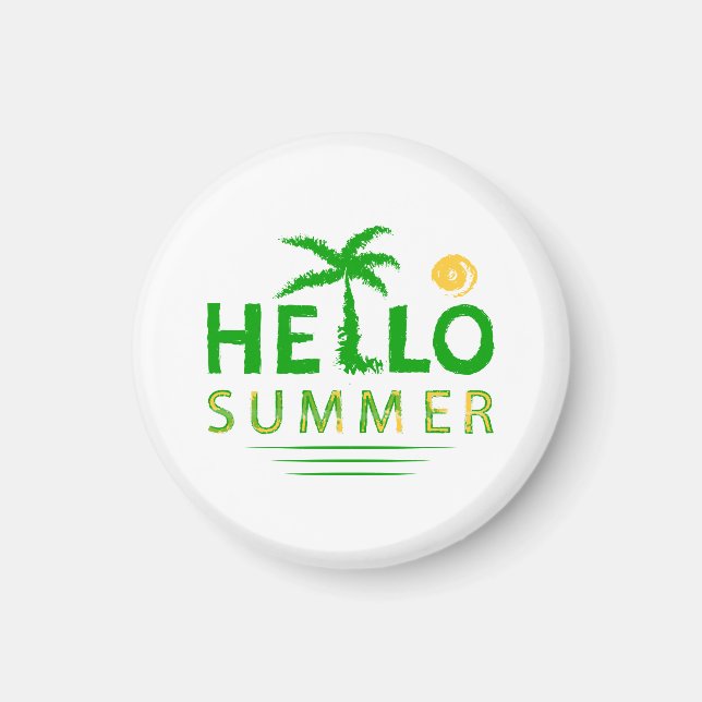 Hello Summer Magnet (Front)