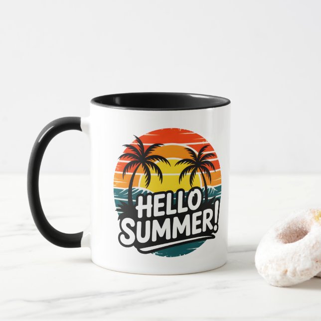 Hello Summer Mug (With Donut)
