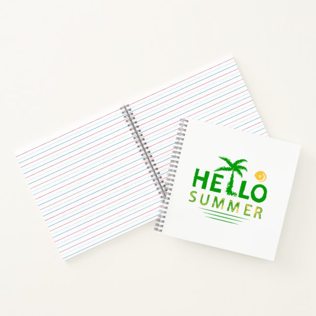 Hello Summer Notebook (Inside)