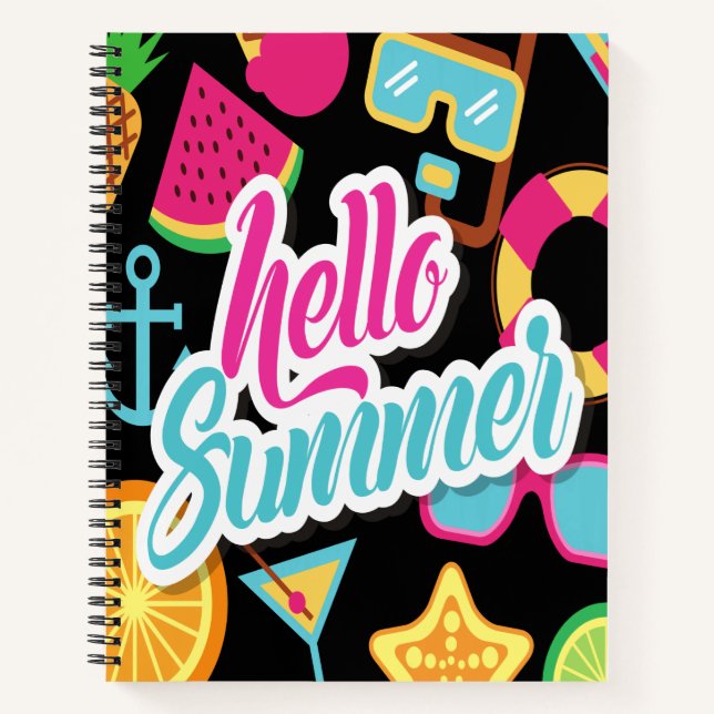 Hello Summer Notebook (Front)