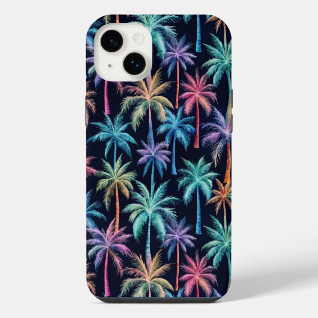 Hello Summer Palms iPhone Case (Back)