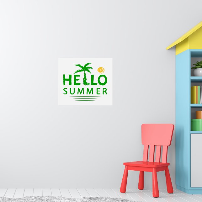 Hello Summer Poster (Nursery 1)