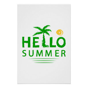 Hello Summer Poster