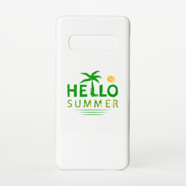 Hello Summer Samsung Galaxy Case (Back)