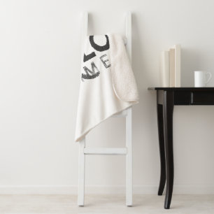 Hello Summer Sherpa Blanket