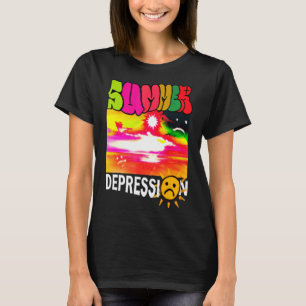 Hello Summer Summer Vibes Colourful Sunshine T-Shirt