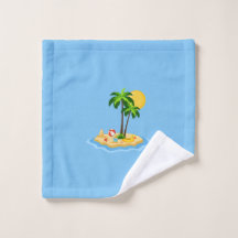Hello Summer Sunshine Retro Circle Vintage Beach