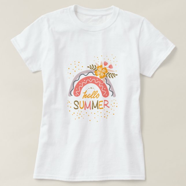 Hello Summer T-Shirt (Design Front)