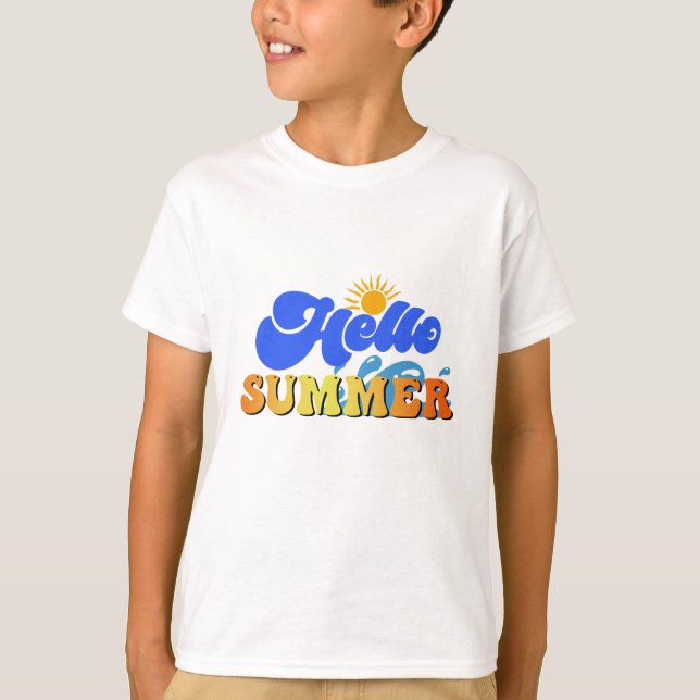 Hello Summer T-Shirt (Front)