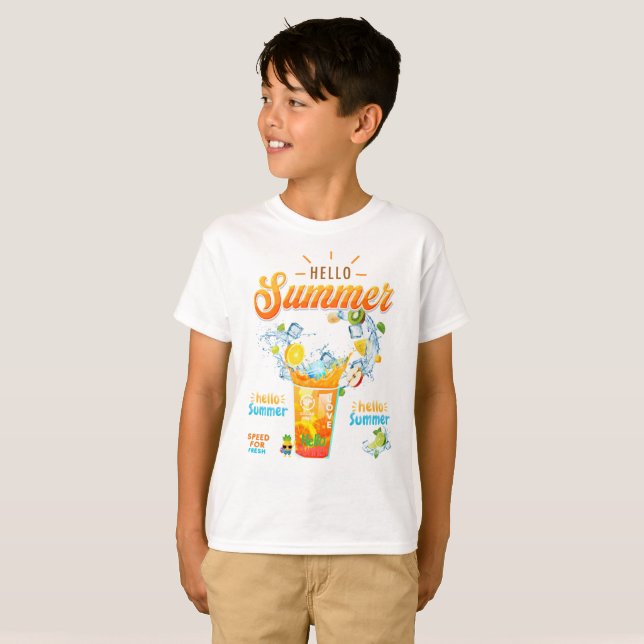 Hello Summer T-Shirt (Front Full)