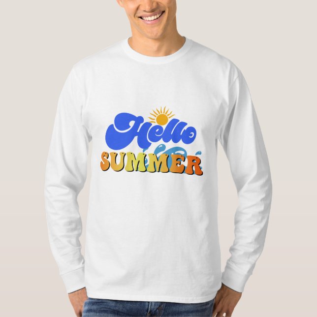 Hello Summer T-Shirt (Front)