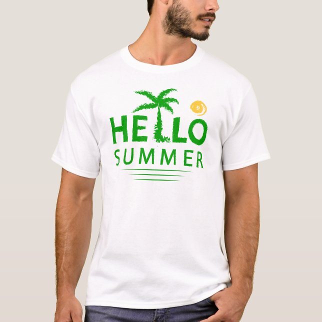 Hello Summer T-Shirt (Front)