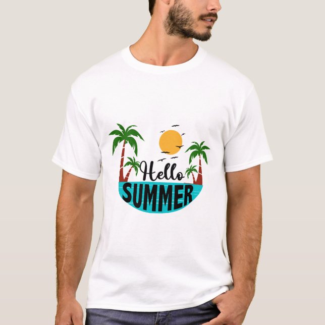 Hello Summer T-Shirt (Front)