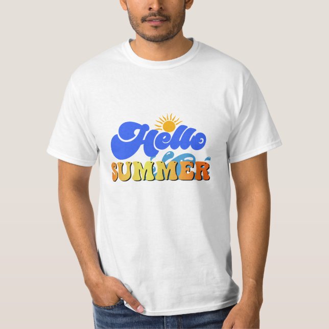 Hello Summer T-Shirt (Front)