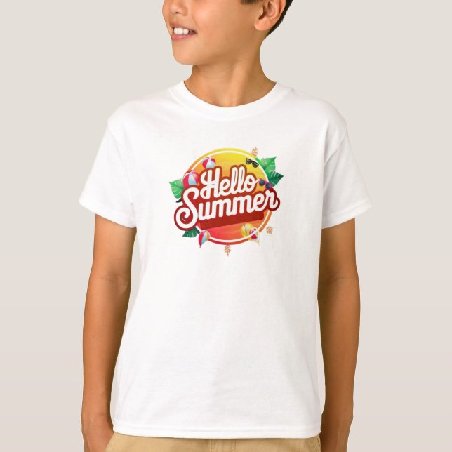 hello summer T-Shirt (Front)