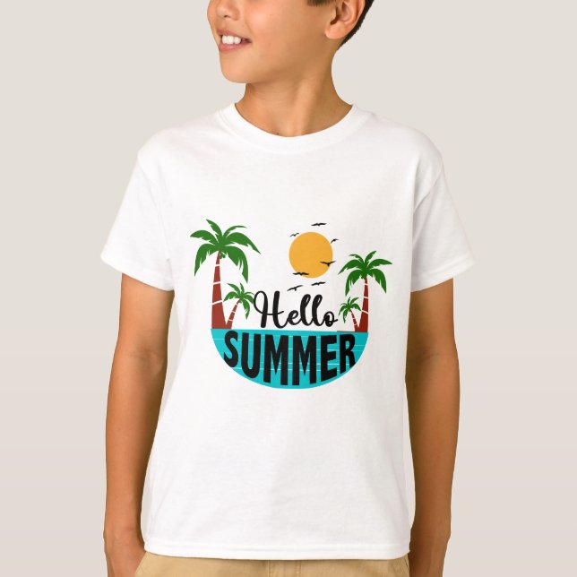 Hello Summer T-Shirt (Front)