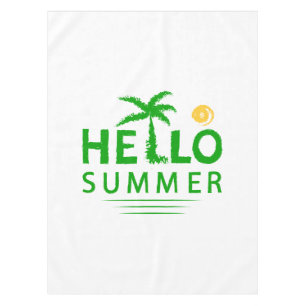 Hello Summer Tablecloth