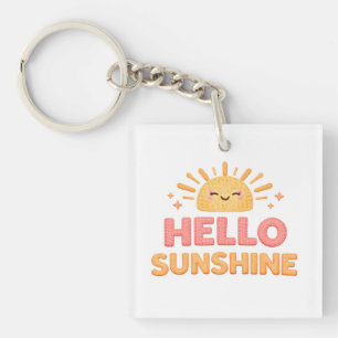 Hello Sunshin Keychain