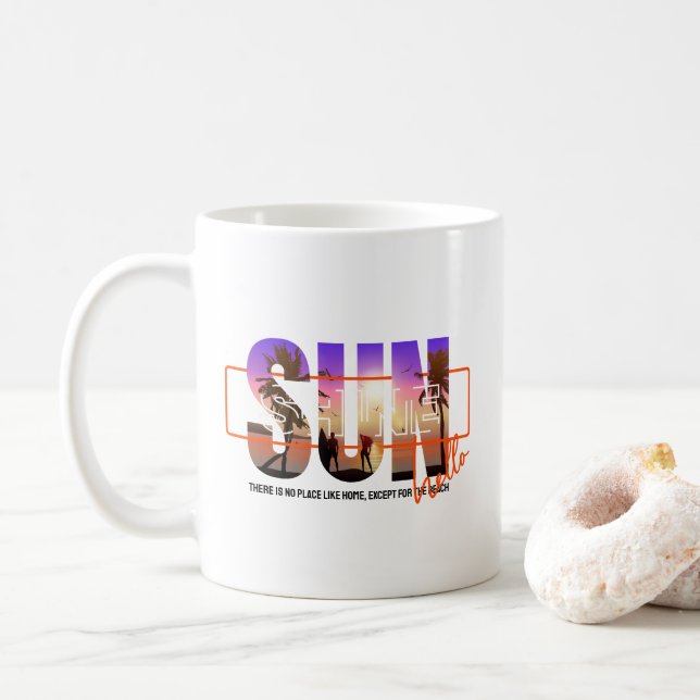 Hello Sunshine | 11# Classic Mug (With Donut)