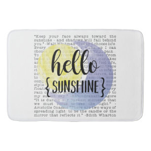 Hello Sunshine Bath Mat