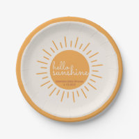 Hello Sunshine Boho Baby Shower
