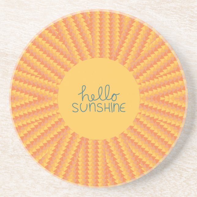 Hello Sunshine - Coaster (Front)