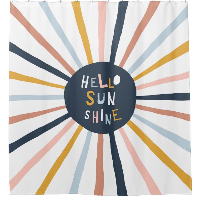 Hello Sunshine: Colourful Childish Typography (Front)