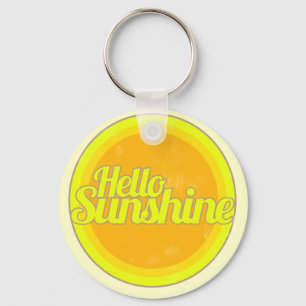 Hello Sunshine Keychain