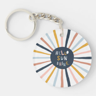 Hello Sunshine Keychain