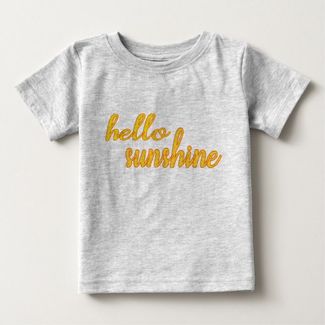 Hello Sunshine Kids Top (Front)