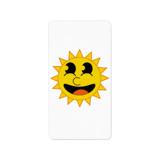 Hello Sunshine Label