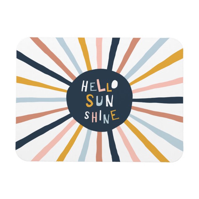 Hello Sunshine Magnet (Horizontal)