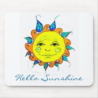 Hello Sunshine Mouse Pad