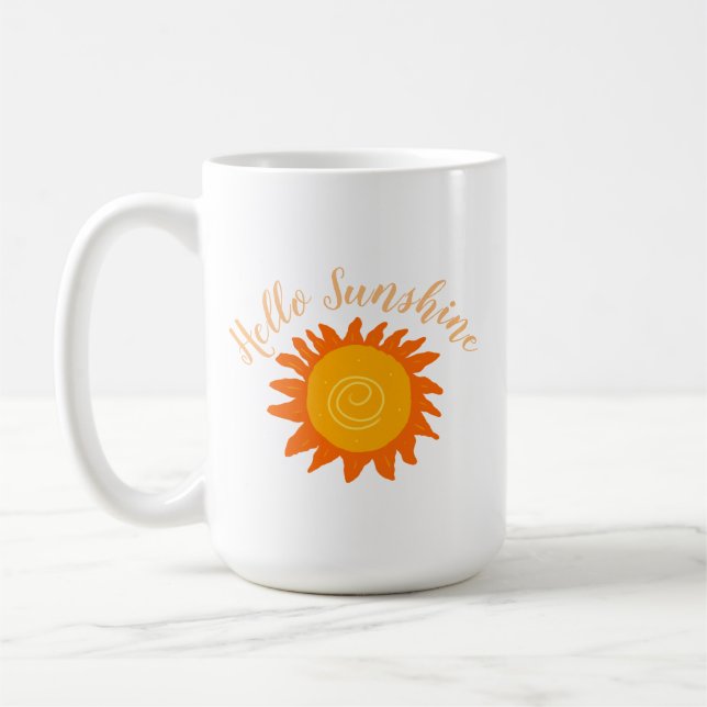 Hello Sunshine Mug (Left)