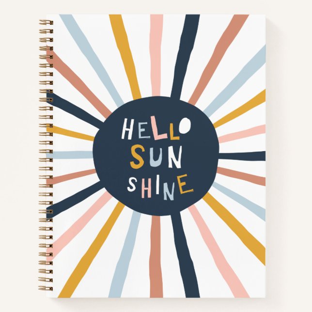 Hello Sunshine Notebook (Front)