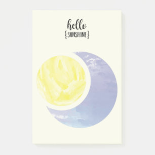 Hello Sunshine Post-it Notes