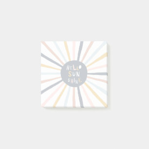 Hello Sunshine Post-it Notes