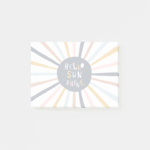 Hello Sunshine Post-it Notes