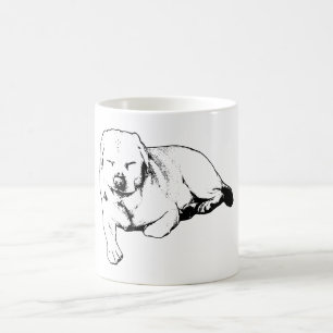 Hello Sunshine, Squinty Lab Coffee Mug